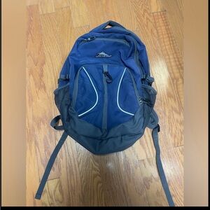 Navy High Sierra Backpack